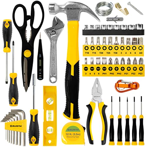 BLOSTM-54-Piece-Tool-Kit-Office-Home-Tool-Kit-with-Essential-Hand-Tools-for-DIY-Projects-Household-Repairs-Includes-Portable-Storage-Box-Screwdrivers-Hex-Keys-Pliers-Hammer-Wrench-More-0-3.jpg