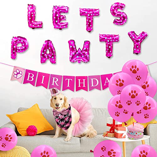 Dog-Birthday-Party-Supplies-LMSHOWOWO-Pink-Dog-Birthday-Bandana-Girl-with-Dog-Birthday-Hat-Hats-for-Dogs-Bow-Tie-Number-Tutu-Skirt-Outfit-LETS-PAWTY-Balloon-Banner-Dog-Birthday-Cake-Toy-for-Pet-0-0.jpg