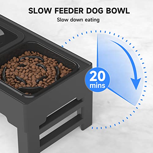 ELS-PET-Raised-Dog-Bowl-2-in-1-Elevated-Dog-Bowl-with-Slow-Feeder-and-Non-Spill-Slow-Water-Bowl-4-Height-Adjustable-Pet-Dispenser-with-Stand-for-Small-Medium-Large-Dog-Cat-0-3.jpg