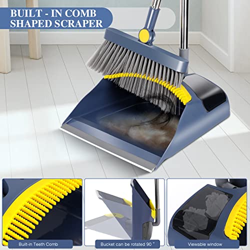 Masthome-Dustpan-and-Brush-Sets-Long-Handled-Soft-Bristles-Broom-and-Dustpan-Set-Indoor-Outdoor-Household-Upright-Dust-Pan-Combo-Sweeping-Brush-for-Lobby-Kitchen-Office-Blue-Yellow-0-2.jpg