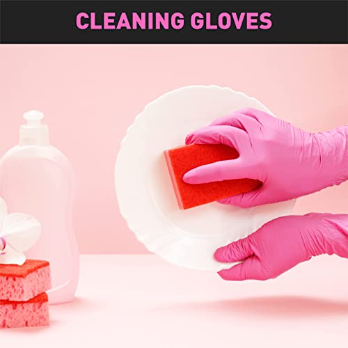 OKIAAS-Pink-Disposable-Gloves-SLatex-Free-Vinyl-Gloves-for-Household-Food-Handling-Lab-Work-and-MoreSmall100-CountsBox-0-3.jpg