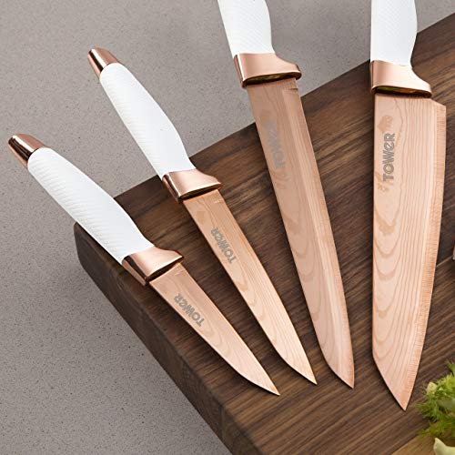 Tower-T81532RW-Damascus-Effect-Kitchen-Knife-Set-with-Stainless-Steel-Blades-and-Acrylic-Stand-Rose-GoldWhite-5-Piece-0-3.jpg